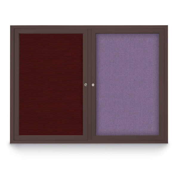 Corkboard, Buff /Black, 72" x 48"